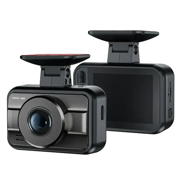 دوربین ثبت وقایع جلو و عقب گرین لاین GC-700 با کیفیت 2K و GPS