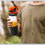مخلوط‌کن و شیکر شارژی پرودو Porodo NutriMix Dual-Spin 240W ظرفیت 700ml - تصویر 4