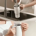 تراول ماگ شیائومی Xiaomi Straw Mug مدل XMXGB01PL ظرفیت 1 لیتر - تصویر 3
